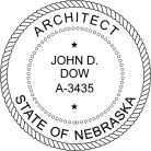 Nebraska Architect Seal